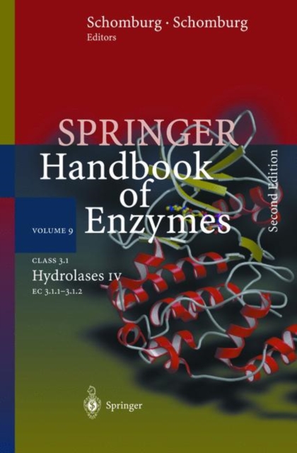 Class 3.1 Hydrolases IV : EC 3.1.1 - 3.1.2, Hardback Book