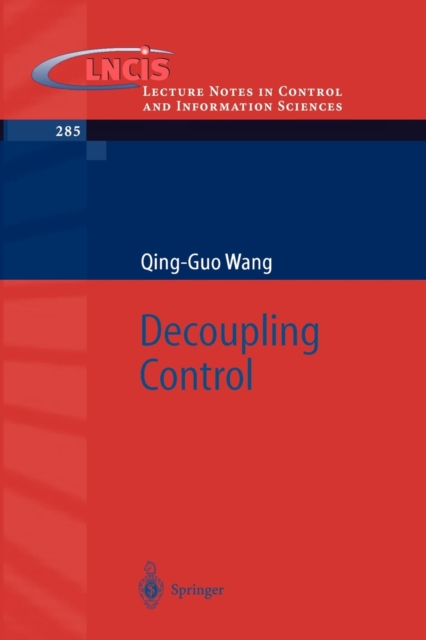 Decoupling Control, Paperback / softback Book