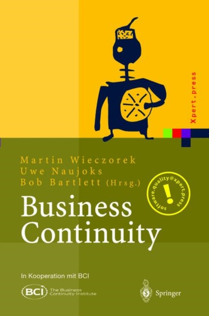 Business Continuity : Notfallplanung Fur Geschaftsprozesse, Hardback Book