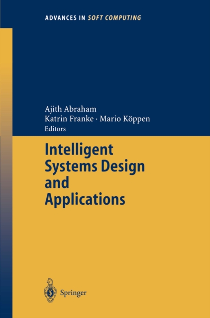 Intelligent Systems Design and Applications, PDF eBook