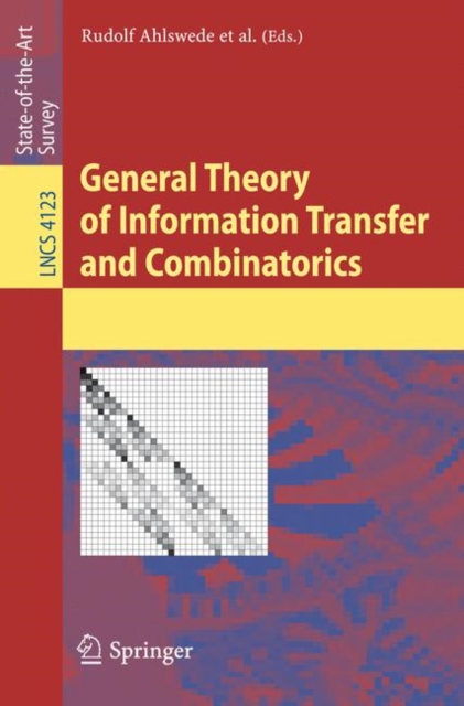 General Theory of Information Transfer and Combinatorics, Paperback / softback Book