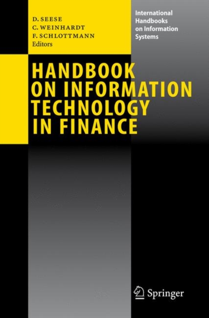 Handbook on Information Technology in Finance, Hardback Book