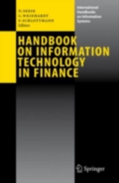 Handbook on Information Technology in Finance, PDF eBook
