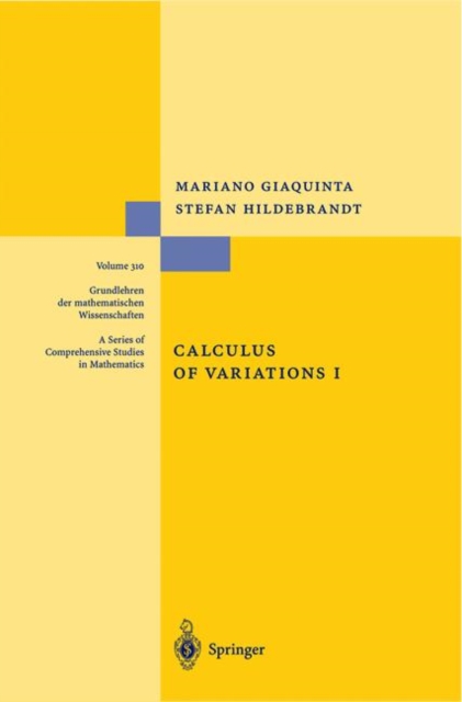 Calculus of Variations I, Hardback Book