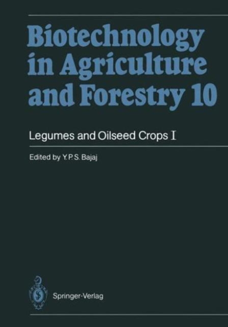 Legumes and Oilseed Crops I : Pt. 1, Hardback Book