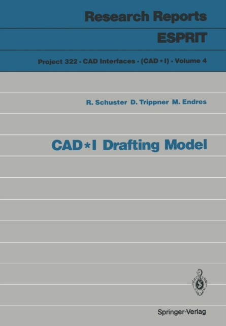 CAD*I Drafting Model, Paperback / softback Book