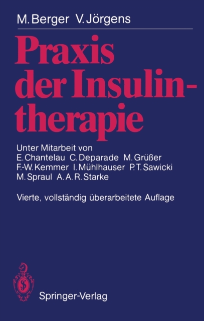 Praxis der Insulintherapie, Paperback / softback Book