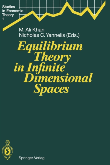 Equilibrium Theory in Infinite Dimensional Spaces, Hardback Book