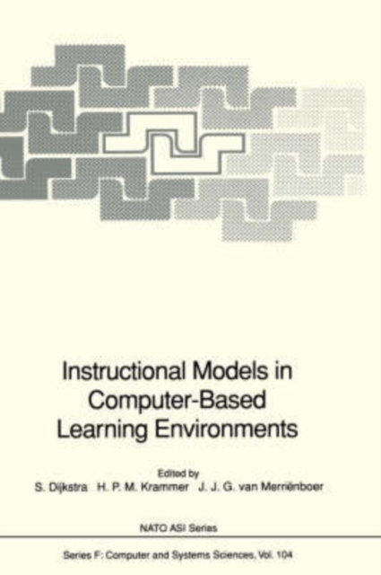 Instructional Models in Computer-Based Learning Environments, Hardback Book
