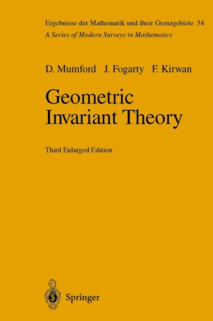 Geometric Invariant Theory, Hardback Book