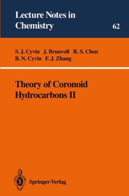 Theory of Coronoid Hydrocarbons II, Paperback / softback Book
