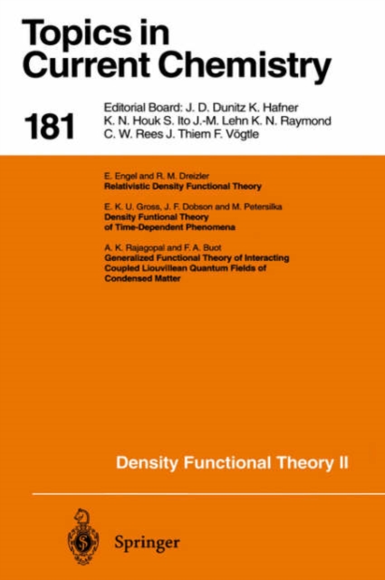 Density Functional Theory II : Relativistic and Time Dependent Extensions, Hardback Book