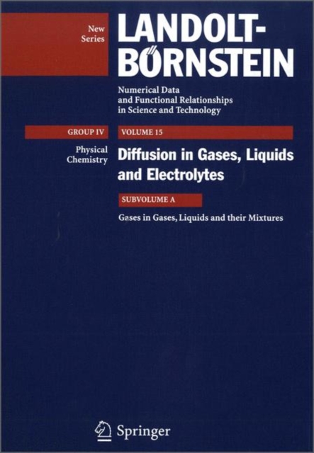Gases in Gases, Liquids and their Mixtures, Hardback Book