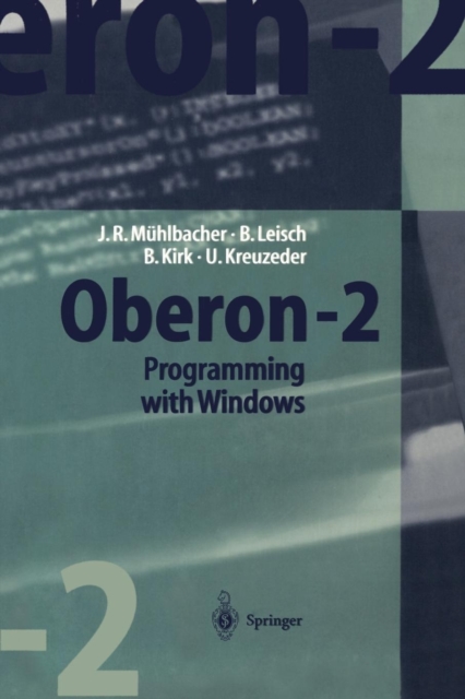 Oberon-2 Programming with Windows, Multiple-component retail product Book