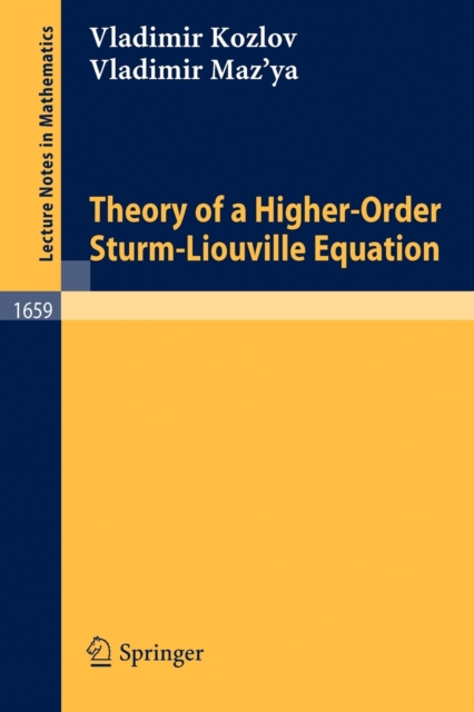 Theory of a Higher-Order Sturm-Liouville Equation, Paperback / softback Book