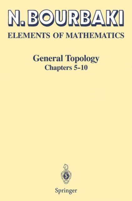 General Topology : Chapters 5-10, Paperback / softback Book