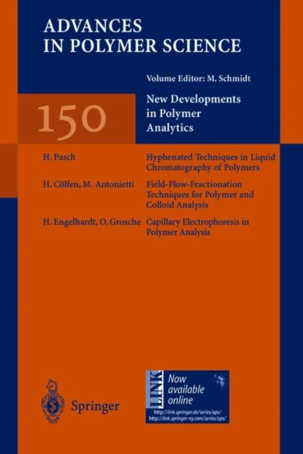 New Developments in Polymer Analytics I, Hardback Book