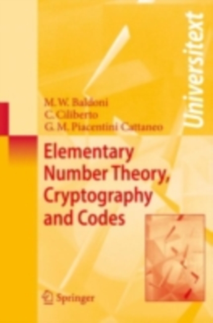 Elementary Number Theory, Cryptography and Codes, PDF eBook