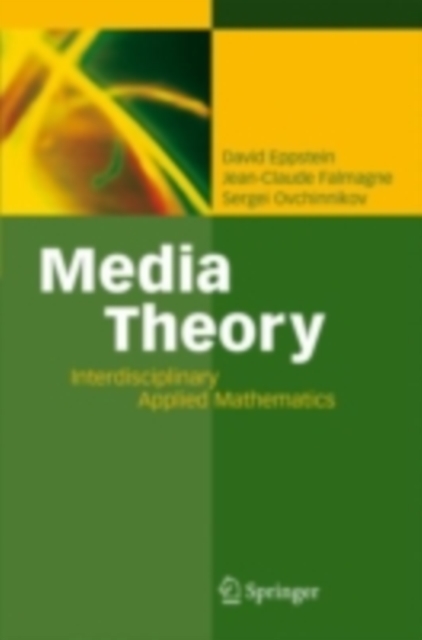 Media Theory : Interdisciplinary Applied Mathematics, PDF eBook