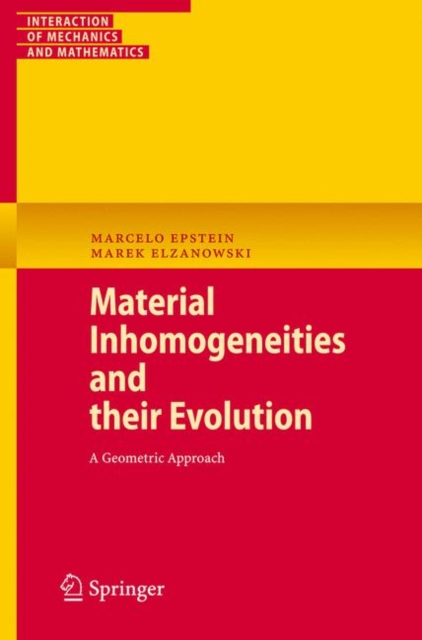 Material Inhomogeneities and their Evolution : A Geometric Approach, Paperback / softback Book