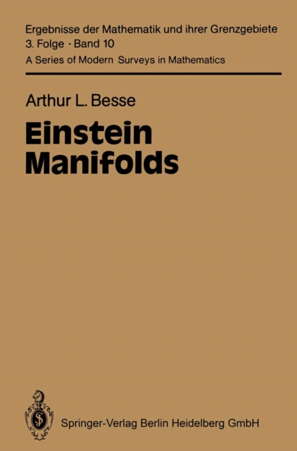 Einstein Manifolds, PDF eBook