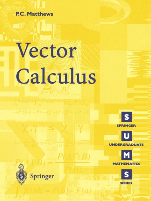 Vector Calculus, Paperback / softback Book