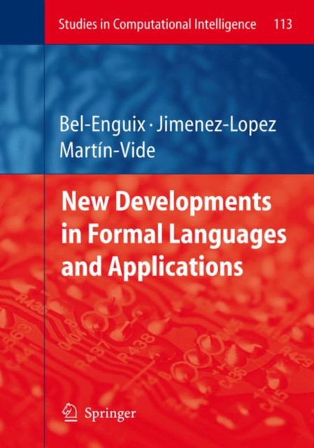 New Developments in Formal Languages and Applications, PDF eBook
