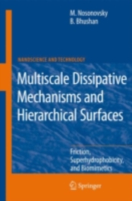 Multiscale Dissipative Mechanisms and Hierarchical Surfaces : Friction, Superhydrophobicity, and Biomimetics, PDF eBook