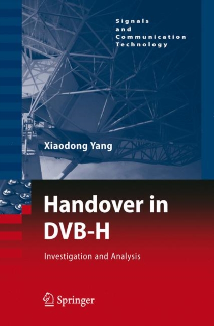 Handover in DVB-H : Investigations and Analysis, Hardback Book