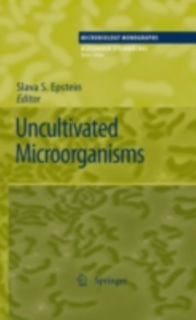 Uncultivated Microorganisms, PDF eBook