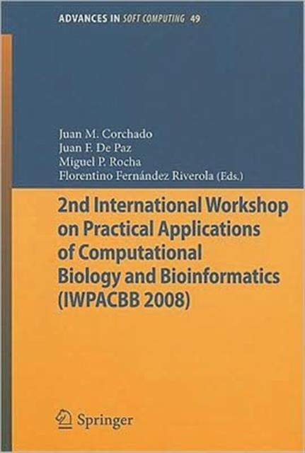 2nd International Workshop on Practical Applications of Computational Biology and Bioinformatics (IWPACBB 2008), Paperback / softback Book