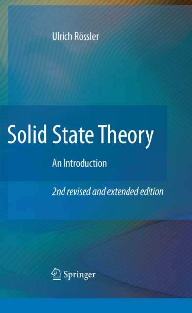 Solid State Theory : An Introduction, PDF eBook