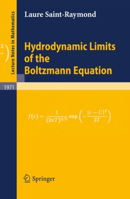 Hydrodynamic Limits of the Boltzmann Equation, Paperback / softback Book