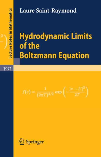 Hydrodynamic Limits of the Boltzmann Equation, PDF eBook