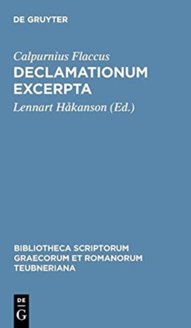 Declamationum CB, Book Book