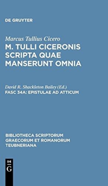 Epistulae AD Atticum, Vol. II CB, Book Book