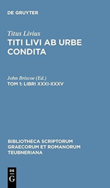 AB Urbe Condita, Libri Xxxi-X CB, Book Book