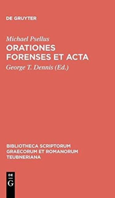 Orationes Forenses Et Acta CB, Book Book