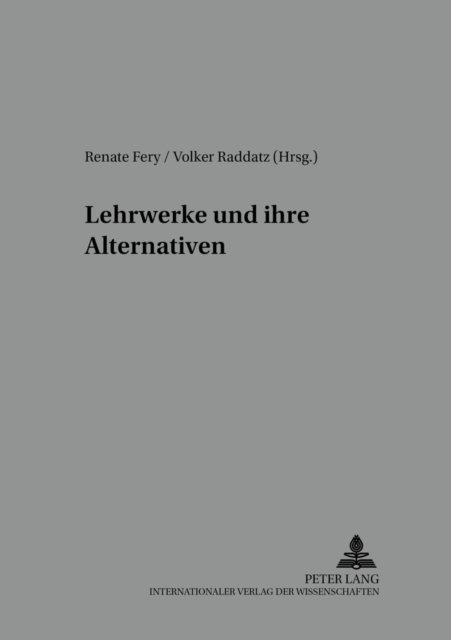 Lehrwerke Und Ihre Alternativen, Paperback / softback Book