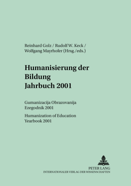 Humanisierung Der Bildung- Jahrbuch 2001 : &#1043;&#1091;&#1084;&#1072;&#1085;&#1080;&#1079;&#1072;&#1094;&#1080;&#1103; &#1054;&#1073;&#1088;&#1072;&#1079;&#1086;&#1074;&#1072;&#1085;&#1080;&#1103;-, Paperback / softback Book