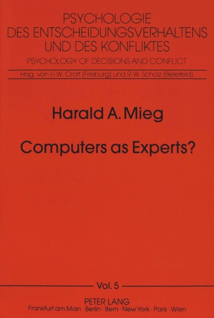 Computers as Experts? : On the Nonexistence of Expert Systems Introduction, Paperback / softback Book