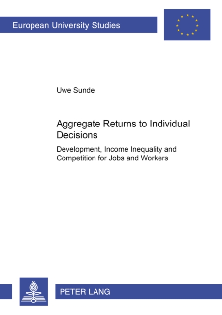Aggregate Returns to Individual Decisions : Development, Income Inequality and Competition for Jobs and Workers, Paperback / softback Book