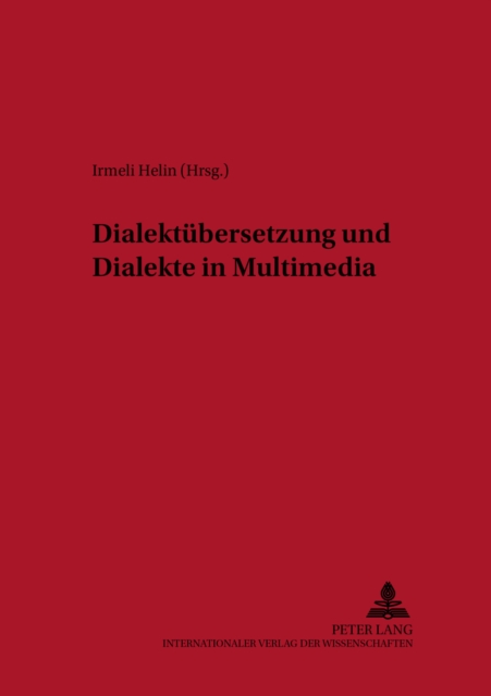 Dialektuebersetzung Und Dialekte in Multimedia, Paperback / softback Book