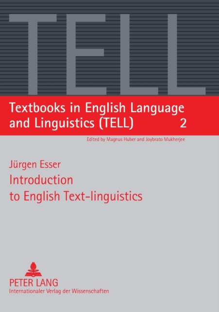 Introduction to English Text-linguistics, Paperback / softback Book