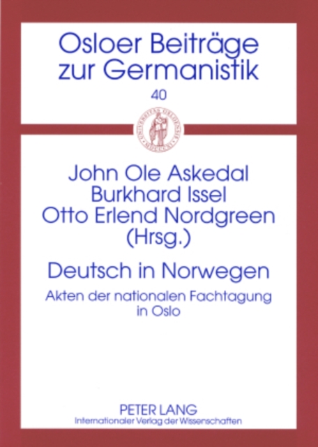 Deutsch in Norwegen : Akten Der Nationalen Fachtagung in Oslo, Paperback / softback Book