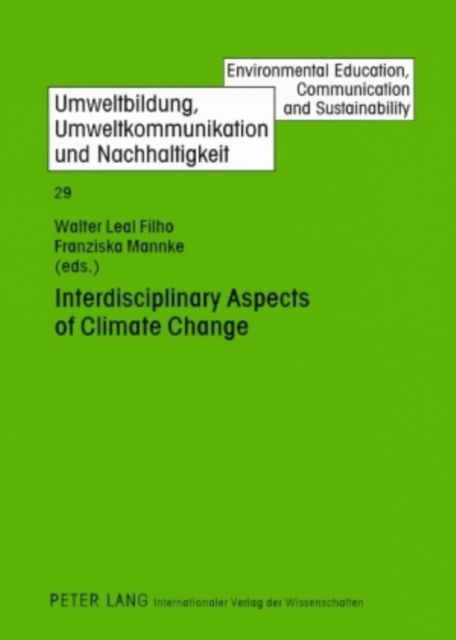 Interdisciplinary Aspects of Climate Change, Hardback Book