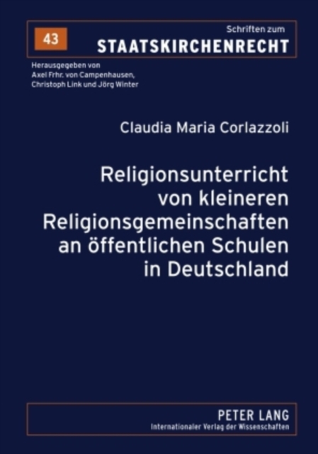Religionsunterricht Von Kleineren Religionsgemeinschaften an Oeffentlichen Schulen in Deutschland, Paperback / softback Book