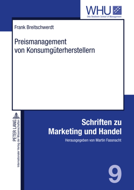 Preismanagement Von Konsumgueterherstellern : Konzeption, Umsetzung Und Erfolgsauswirkungen, Hardback Book