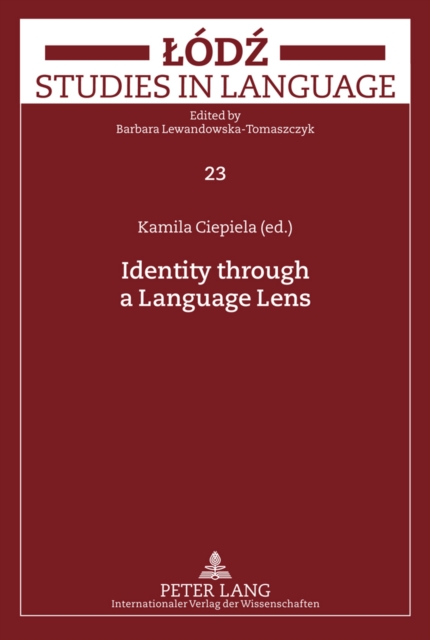 Identity through a Language Lens, Hardback Book