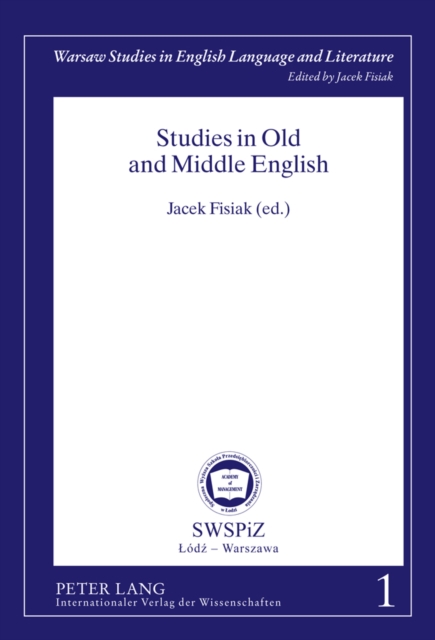 Studies in Old and Middle English, Hardback Book